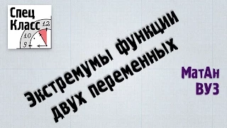 Экстремум функции двух переменных - bezbotvy