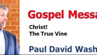 ＜Gospel Message＞ Paul Washer：Christ, The True Vine