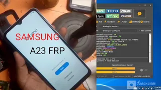 Samsung A23 Frp Bypass Unlock Tool | Android 13 | Latest Security With Pc