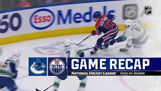 Canucks @ Oilers 9/27 | NHL Highlights 2023