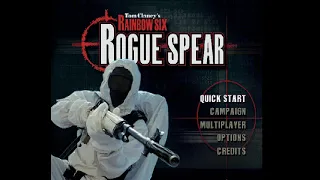 Tom Clancy's Rainbow Six - Rogue Spear. [PlayStation - Saffire Corporation, UBISOFT]. Campaign.