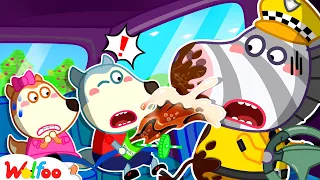 Don't Make a Mess! - Wolfoo Rides a Taxi and Learn Rules of Conduct for Kids 🤩 Wolfoo Kids Cartoon