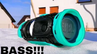 JBL CHARGE 4 TL BASS TEST SNOW