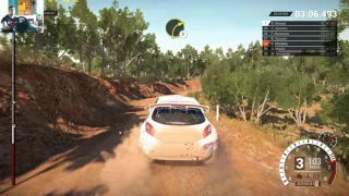 DIRT 4 Peugeot 208 t16 R5 test drive + Big crash