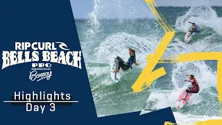 Day 3 Highlights | 2023 Rip Curl Pro Bells Beach 2023 | Rip Curl