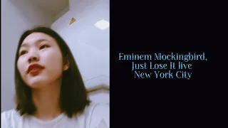 Eminem Mockingbird,_Just Lose It live New York City #music #музыка