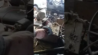 Dirt devil motor goes up in flames