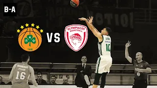 Panathinaikos vs Olympiacos | Full Highlights | Basket League Top 6 Round 3 | 15.04.2024