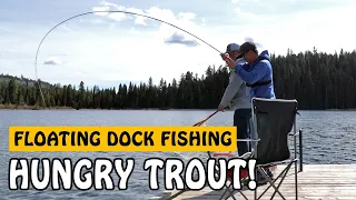 When You're Boatless and Still want to fish | Fishing with Rod #fishing #troutfishing #flyfishing