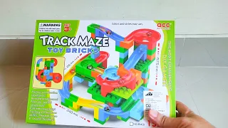 Saitisfaying Marble Run Race Track Maze Building ASMR Fail