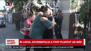 O SĂPTĂMÂNA DE LA TRAGEDIA DIN 2 MAI.  LOCUL TRAGEDIEI A FOST TRANSFORMAT ÎNTR UN ALTAR. Știri B1