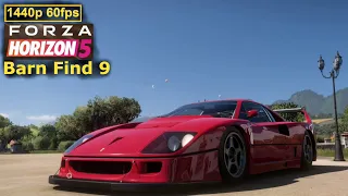 Forza Horizon 5 Barn Find #9 : Ferrari F40 Competizione 1989