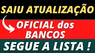 🔴 SAIU ATUALIZAÇÃO OFICIAL DOS BANCOS - SEGUE A LISTA - ROTEIRO INSS - ANIELI EXPLICA