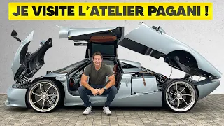 Je visite l'atelier Pagani : des hypercars à plusieurs MILLIONS d'euros !