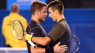 Novak Djokovic vs Stan Wawrinka - Australian Open 2013 4th Round: Highlights