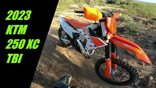 2023 KTM 250 XC First Ride - This Bike Rocks!