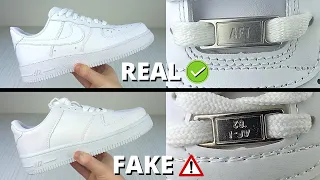 Fake Vs Real Nike Air Force 1s (5 DIFFERENCES)