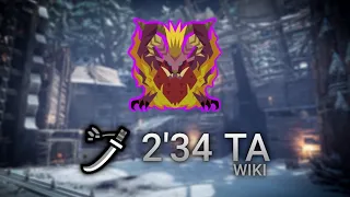 Tempered Teostra TA Wiki Rules 2'34 Longsword | MHW Iceborne