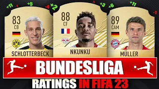 BUNDESLIGA PLAYER RATINGS IN FIFA 23!🔥FT.De ligt,Bellingham,Lewandowski,...