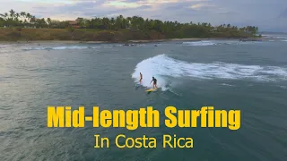 Mid-length Surfing in Costa Rica | Tommy Witt and Kookapinto