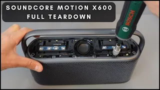 Soundcore Motion X600 Bluetooth Speaker Full Teardown