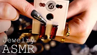 ASMR HUGE second hand jewelry haul (🎧 soft spoken, crinkles, tapping, scratching)