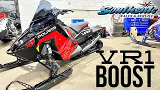 2023 POLARIS VR1 BOOST OVERVIEW AND WALK AROUND! FASTEST PRODUCTION SLED ON THE MARKET!