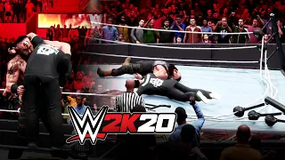 Braun Strowman vs Shane McMahon WWE 2K20 Gameplay | Braun Strowman vs Shane McMahon WWE WrestleMania