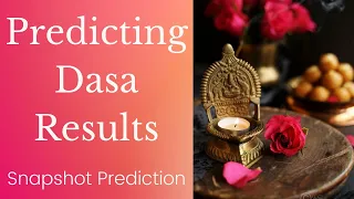 Predicting Dasa Results- Flowchart of Predictions