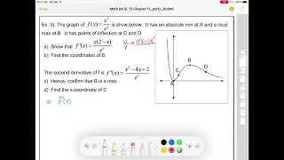 IB Math AA SL: Revisiting Derivatives (Chapter 13, Section 1)