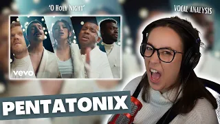 PENTATONIX - O Holy Night | Vocal Coach Reaction (& Analysis) | Jennifer Glatzhofer