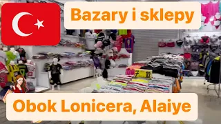 🇹🇷Bazary tureckie i sklepy obok : Lonicera, Numa Bay, Alaiye, White City, Sirius Deluxe, Rubi 4K