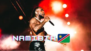 BURNA BOY, Love Damini Tour Namibia 🇳🇦