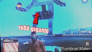 Encontrei um robô gigante no GTA 5 online