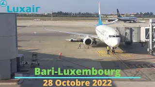 [Flight Report] Bari-Luxembourg Luxair (Economy Class)