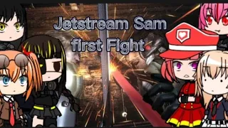 Girls Frontline React to Metal Gear rising Revengance (Jetstream Sam Boss fight)