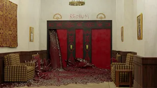 4K 60 FPS REMAKE The Shining "Elevator scene" in Blender 3D