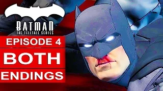 BATMAN Telltale EPISODE 4 BOTH ENDINGS - Go To Dent Or Go To Penguin Alternative Choices