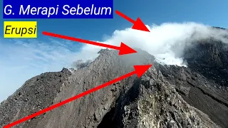 🔴 BEGINILAH PANTAUAN KONDISI GUNUNG MERAPI SEBELUM ERUPSI PANTAUAN DARI DRONE FPV ❗