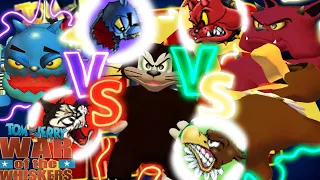 Who Will Win?! Robot Cat VS Butch VS Devil Spike VS Eagle