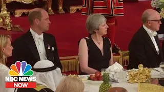 President Donald Trump Speaks At Buckingham Palace During UK State Visit | NBC News Now