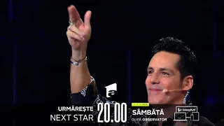 Nu rata o nouă ediție Next Star, ASTĂZI, de la 20:00, la Antena 1! 💖