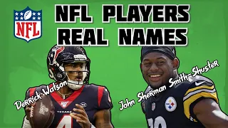 NFL Players Real Names (Part 1)