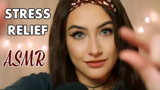 ASMR Face Adjusting *Stress Relief* (Pulling, Button Clicking, Hand Movements)