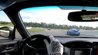 Hockenheimring - Subaru BRZ vs 911 GT3