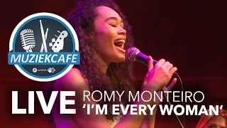 Romy Monteiro -  ‘I’m Every Woman’ live bij Muziekcafé