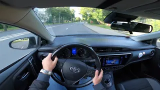 2020 Toyota Auris Hybrid POV Test Drive (Vilnius, Lithuania)