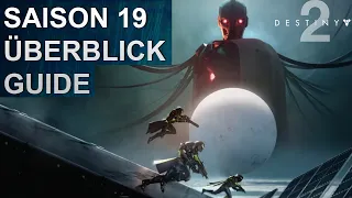 Destiny 2 Saison 19 Überblick Guide Deutsch German