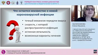 Коронавирусная инфекция – очередной вызов мировому здравоохранению.