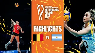 🇧🇪 BEL vs. 🇦🇷 ARG - Highlights  Phase 2| Women's World Championship 2022